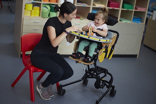 OGNI ORA CONTA – Gestione della postura nelle 24 h per la disabilità pediatrica